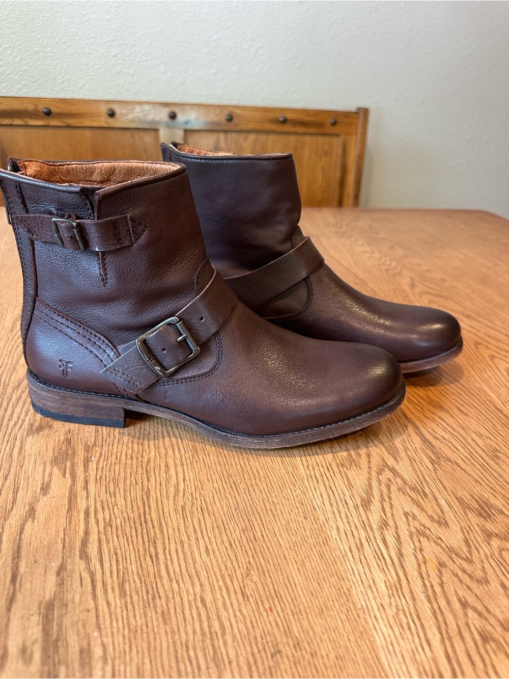 Frye Tyler Engineer Short Boots